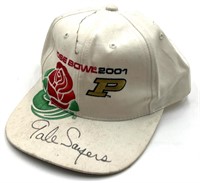 Autographed Gale Sayers 2001 Rose Bowl Hat