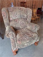 Over Stuffed Lazy Boy Recliner - Paisley