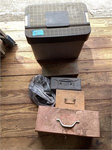 Assorted tool boxes