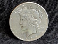 1925 SILVER PEACE DOLLAR