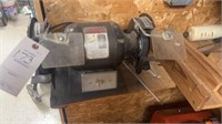 Buffalo Heavy Duty Ball Bearing Bench Grinder.