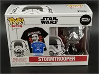 Funko Pop Tees Storm Trooper, with size Large T sh