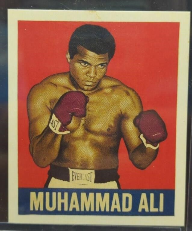 Muhammad Ali leaf gum 1948 boxing card RP