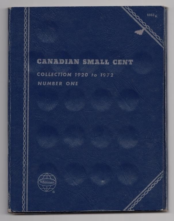 Canadian Small Cents Whitman Folder