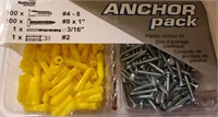 Drywall Anchor ,Drill,Driver Bits,Plugs,Screws