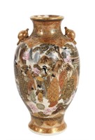 Japanese Satsuma Porcelain Vase