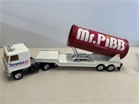 Vintage Ertl Mr. Pibb Thrill Show Semi-Truck as Pi