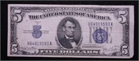 1934 D 5 $ SILVER CERTIFICATE VF