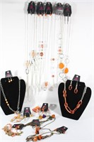 Lot of Costume Jewelry Necklace & Earring Sets