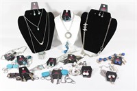Lot of Costume Jewelry - Earring & Necklace Sets