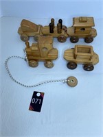 Wooden Pull-Train Set