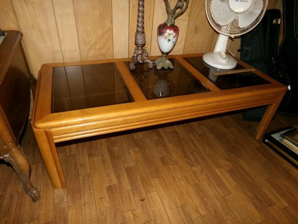 Coffee Table w/ Glass Top