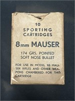 8MM Mauser Interarmco Sporting Ammo