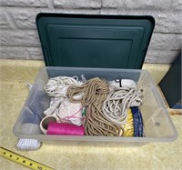 tote of rope