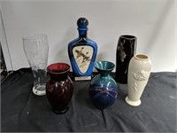 Group of miscellaneous vases