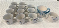 Collection of 13 Coffee Mugs