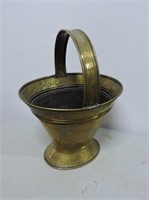 Brass Ash Bucket 19"T