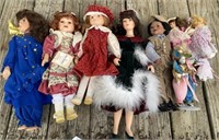 9 Collector Dolls