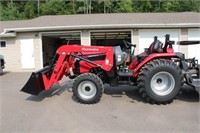 Mahindra 2638 Compact Tractor 4x4 - Loader