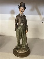 Giuseppe Armani 14" Capodimonte Charlot Chaplin