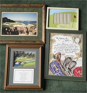 Framed Golf Prints & Photos