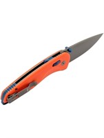 Sog Red Indigo Aegis At Rescue Folding Knife