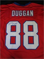 RARE HACKSAW JIM DUGGAN SIGNED JERSEY JSA