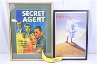 'SecretAgent' & 'Lawrence~Arabia' Movie Posters