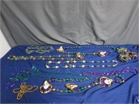 Nice Collection of Mardi Gras Theme Necklaces &