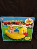 *NEW* Inflatable Duck Baby Bath with 10 Balls,