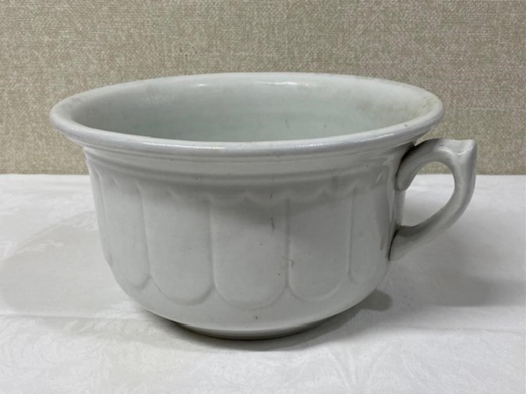 Antique Chamber Pot (white background)