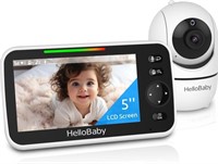 HelloBaby Video Baby Monitor with Camera and Audio
