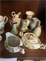 VTG. CREAMER BOWLS, SUGAR BOWLS AND MORE