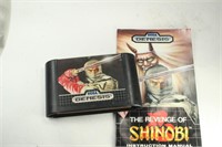 SEGA GENESIS THE REVENGE OF SHINOBI W/ MANUAL