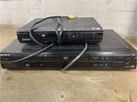 (2) Sony and magnavox DVD players
