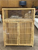 Wicker Storage 30”x14”x40”