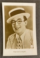 HAROLD LLOYD: Antique Tobacco Card (1932)