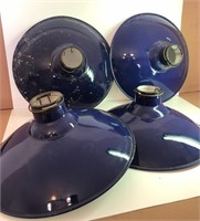 Porcelain light fixtures RARE blue Color