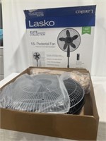 Lasko 18” pedestal fan appears NIB, not tested