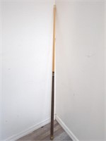 Antique convertible walking stick/pool cue