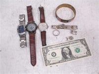 Watch & Jewelry Lot - Casio Quartz, Dakota & More