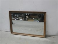 32"x 48.5" Framed Mirror Observed Wear