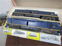 HO Scale 2 B & O Engines 1 marked As Is