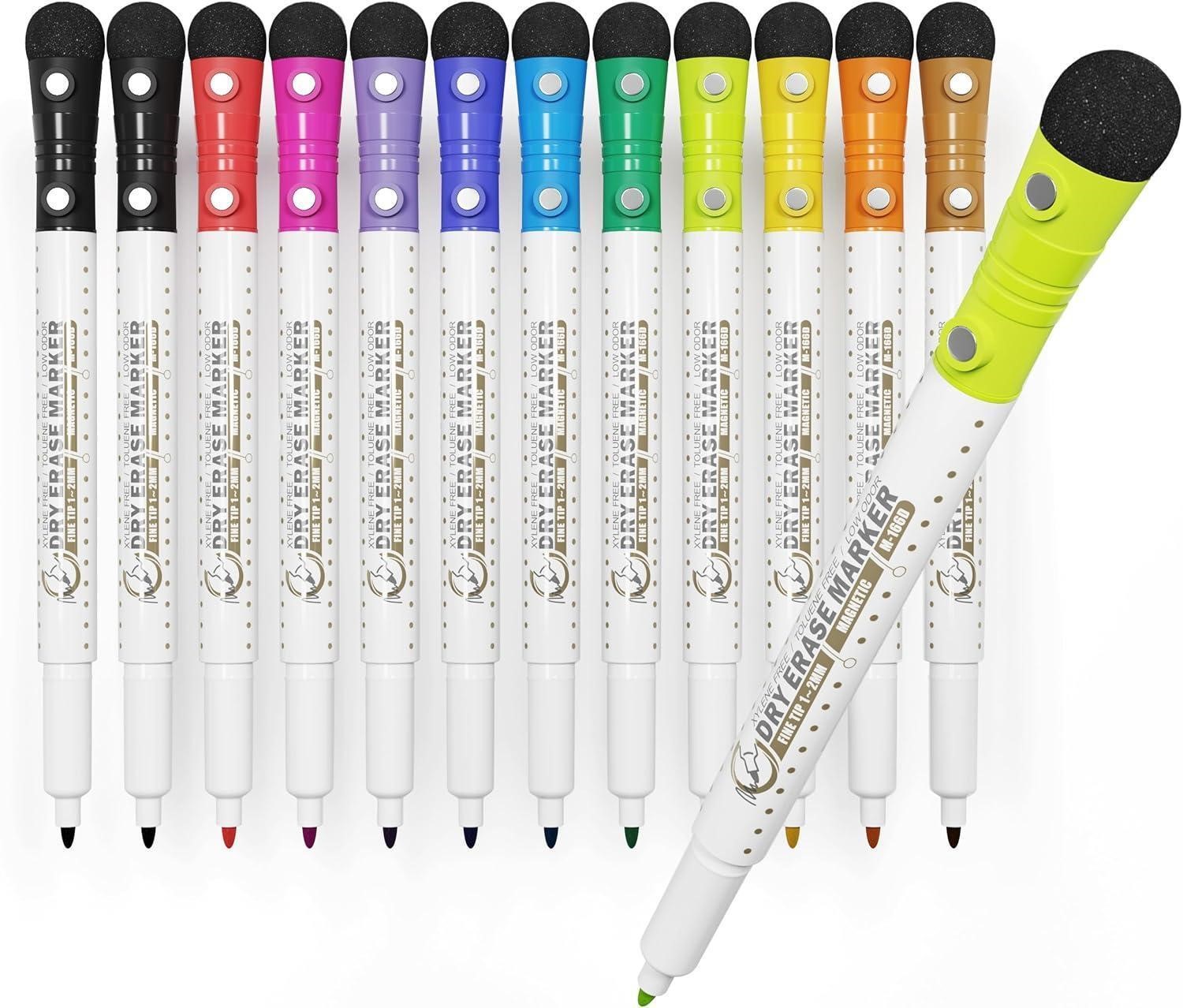 SEALED-Mag-Fancy Magnetic Dry Erase Marker Set