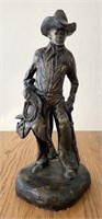 AM Cast. Co. Inc. 1976 Cowboy Sculpture