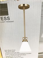 Home Depot overstock: Blaine 1-light pendant,