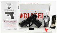 Ruger MAX-9 9mm Pistol Thumb Safety Night Sights