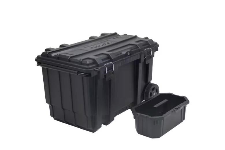 Husky 23 in. 50 Gal. Black Rolling Toolbox