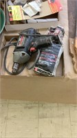 Craftsman 3/8 inch drill with steel wool