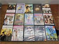 15 DVD's